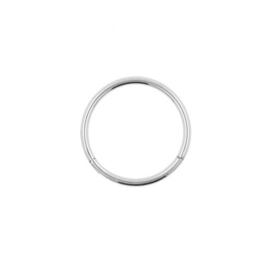 Click Ring Piercing - Chirurgisch Staal Zilver