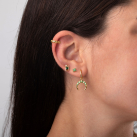 Bamboo Sterling Silver Earcuff