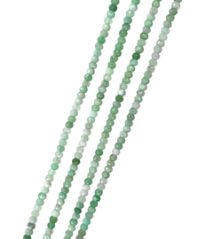 Chalcedoon 3.5 x 2.5 mm Rondel Facet Kralen