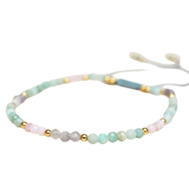 Calmness Stones Bracelet Gold Plated / Muja Juma