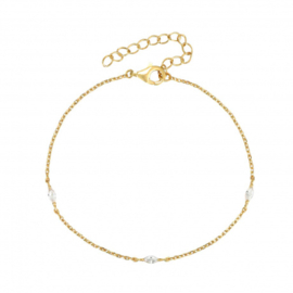 Zirconia Gold Vermeil Bracelet / Armband