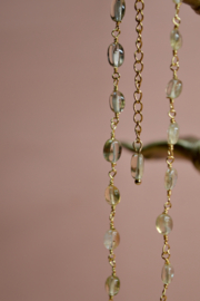 Citrien Sarita Ketting - Gold Plated
