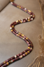 Mookaiet 4 x 2 mm Disk Kralen