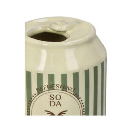 Stoneware Vase Soda Can Palma