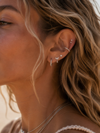 Spark Zircon Piercing - Sterling Zilver