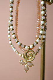 Vanuatu Spiral Ketting - Brass