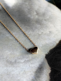 Gold Vermeil Heart Necklace