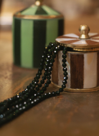 Groene Goudsteen 3 mm Facet Kralen