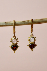 Celestial Grace Oorbellen - Gold Plated