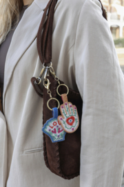 Sleutelhanger Met Kraaltjes Hand / ATLITW