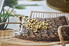 Singapore Ball ChainKetting - Gold Vermeil
