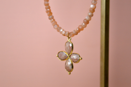 Zonnesteen Ladakhi Ketting - Gold Plated