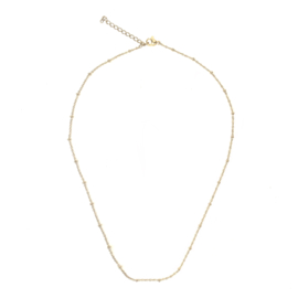 Plain Stainless Steel Necklace Gold