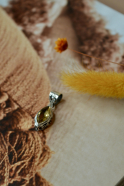 Cinta Soul Citrien Hanger - Sterling Zilver