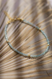 Apatite Gold Vermeil Bracelet / Armband