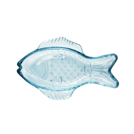 Glass Fish Tray Blue / Madam Stoltz