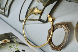 Zebra Bangle Brass