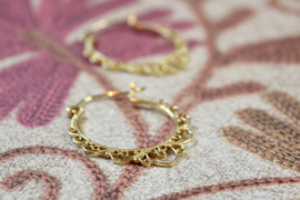 Bohemian Earrings Gold Vermeil