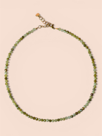 Groene Granaat Thalia Ketting