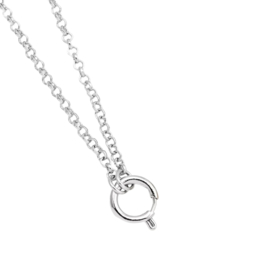 Basis Ketting met Veersluiting - Silver Plated