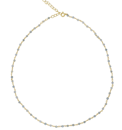 Apatite Harmonic Necklace Gold Vermeil