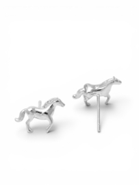 Mustang Oorstekers - Silver Plated