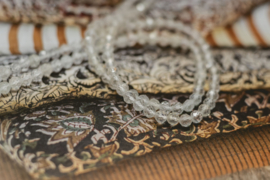 Bergkristal 3 mm Facet Kralen