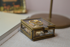 Dotted Hoops Gold Vermeil