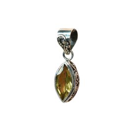 Cinta Soul Citrien Hanger - Sterling Zilver