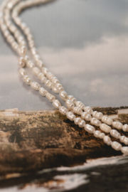 Zoetwater Parel 3 x 4 mm Kralen