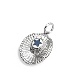 Texas Cowboy Hoed Bedel Silver Plated