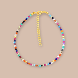 Multi Stone Bracelet Gold Vermeil
