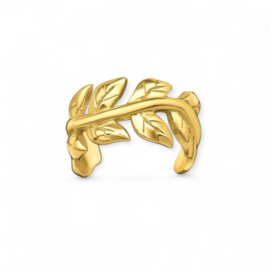 Vine Ear Cuff Gold Vermeil