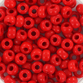 Miyuki Rocailles 4 mm Opaque Red 408