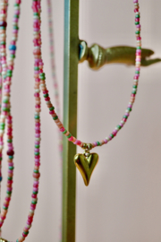 Sweet Heart Ketting Goud