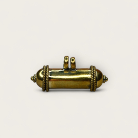 Tribal Prayer Box Brass