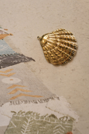 Gouden Schelp Bedel - Stainless Steel Goud