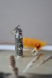 Sukma Blauw Topaas Prayer Box - Sterling Zilver