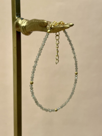 Labradoriet Mira Armband - Gold Vermeil