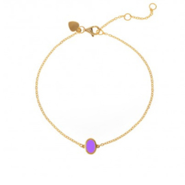 Amethyst Gold Vermeil Bracelet / Armband