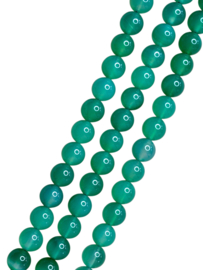 Groen Agaat 8 mm Kralen