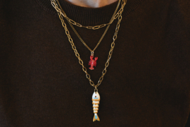 Kabel Schakel Roestvrijstaal Goud (per 10 CM)