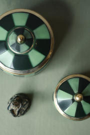 Green Striped Treasure Box Large