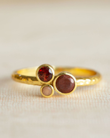 Aevy Ring Red Gold Vermeil / Muja Juma