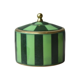 Green Striped Treasure Box Large
