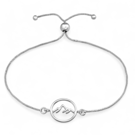 Mountains Bracelet Sterling Silver