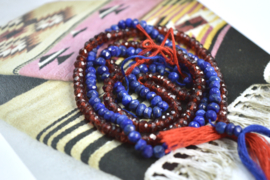 Lapis Lazuli Facet 4 x 3 mm Kralen