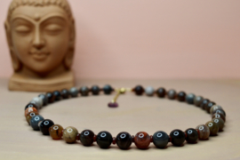 Terra Anima 8 / Petrified Wood Necklace