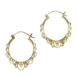 Bohemian Earrings Gold Vermeil