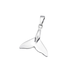 WHALE TAIL PENDANT STERLING SILVER